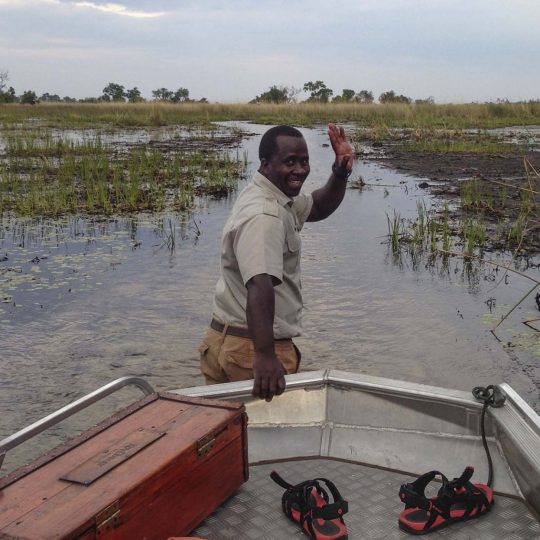Door de Okavango Delta