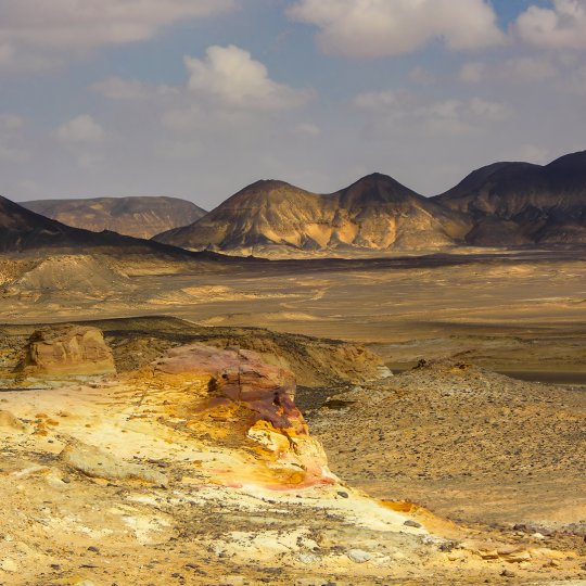 Egypte:zwarte woestijn