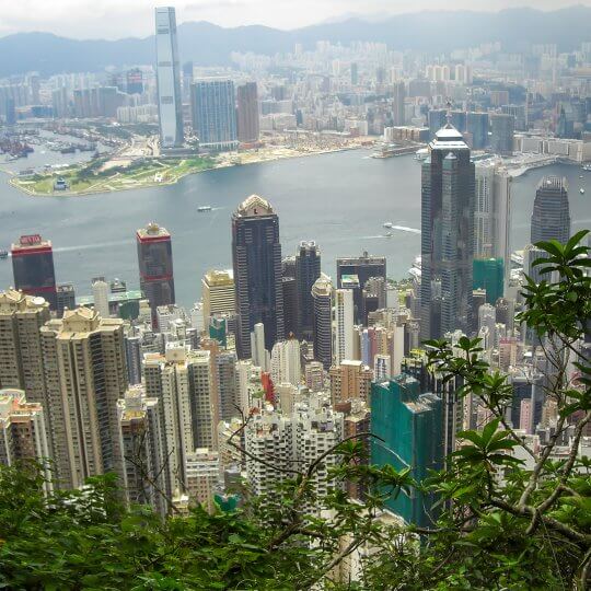 Hongkong (nog niet chinees) een prachtige stad.
